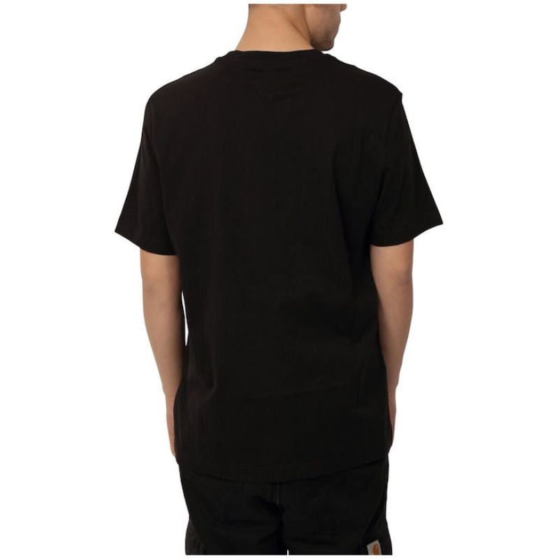 TOMMY HILFIGER Monotype printed label tee